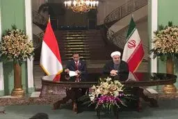 روحانی:همکاری ایران و اندونزی به نفع امنیت منطقه است
