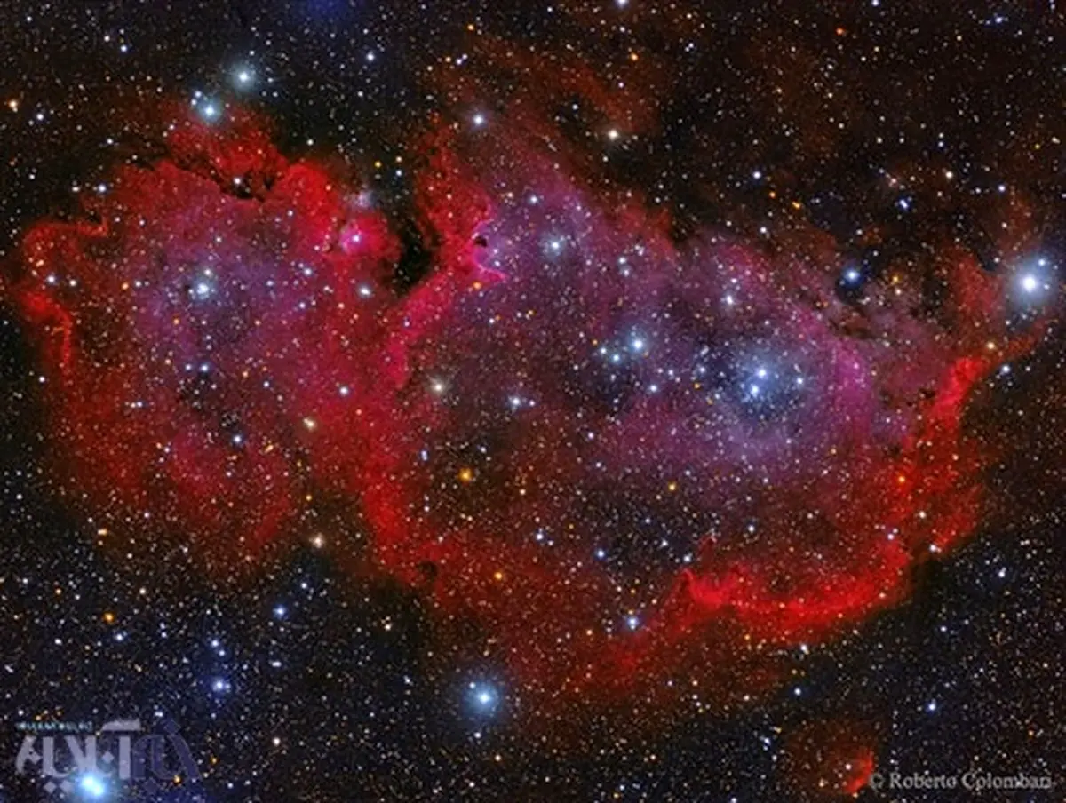 شکار روح سرخ ملکه/عکس روز ناسا