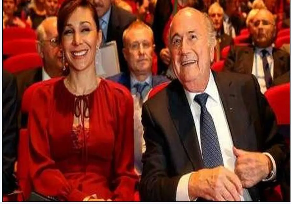 همه آنچه درباره همسر ایرانی بلاتر نمی‌دانید!/ عکس