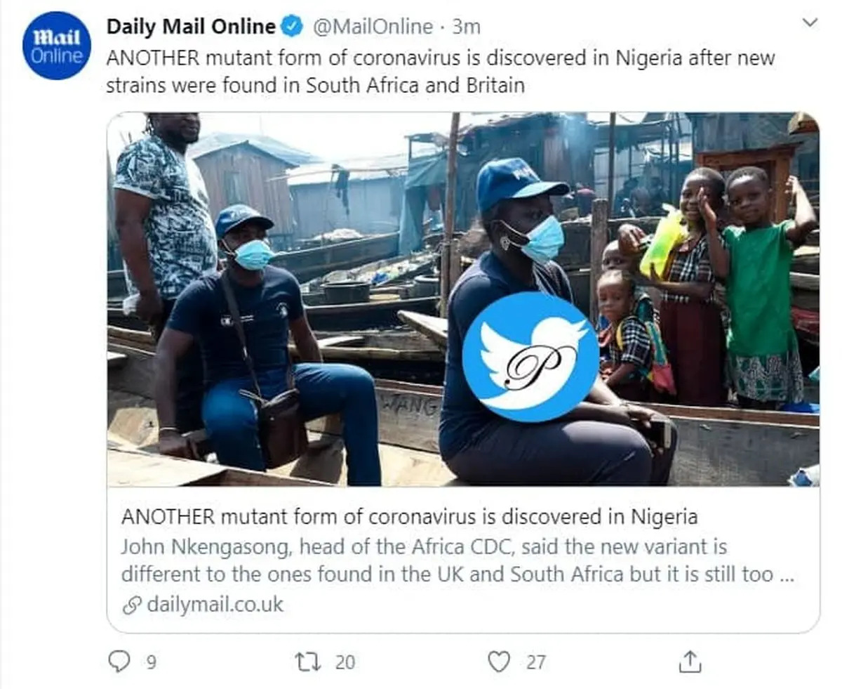  کشف گونه جدیدی از کروناویروس در نیجریه