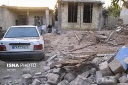 تصاویری از خسارات زلزله ۵.۲ ریشتری سی‌سخت