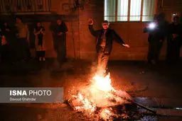 حاشیه های جالب از آخرین شب چهارشنبه سال/ تصاویر