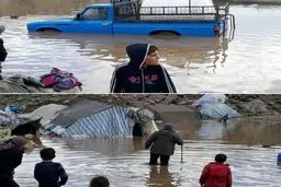 برسد به دست مسئولان ؛ وضعیت عشایر پل‌دختر لرستان در بارندگی‌های اخیر