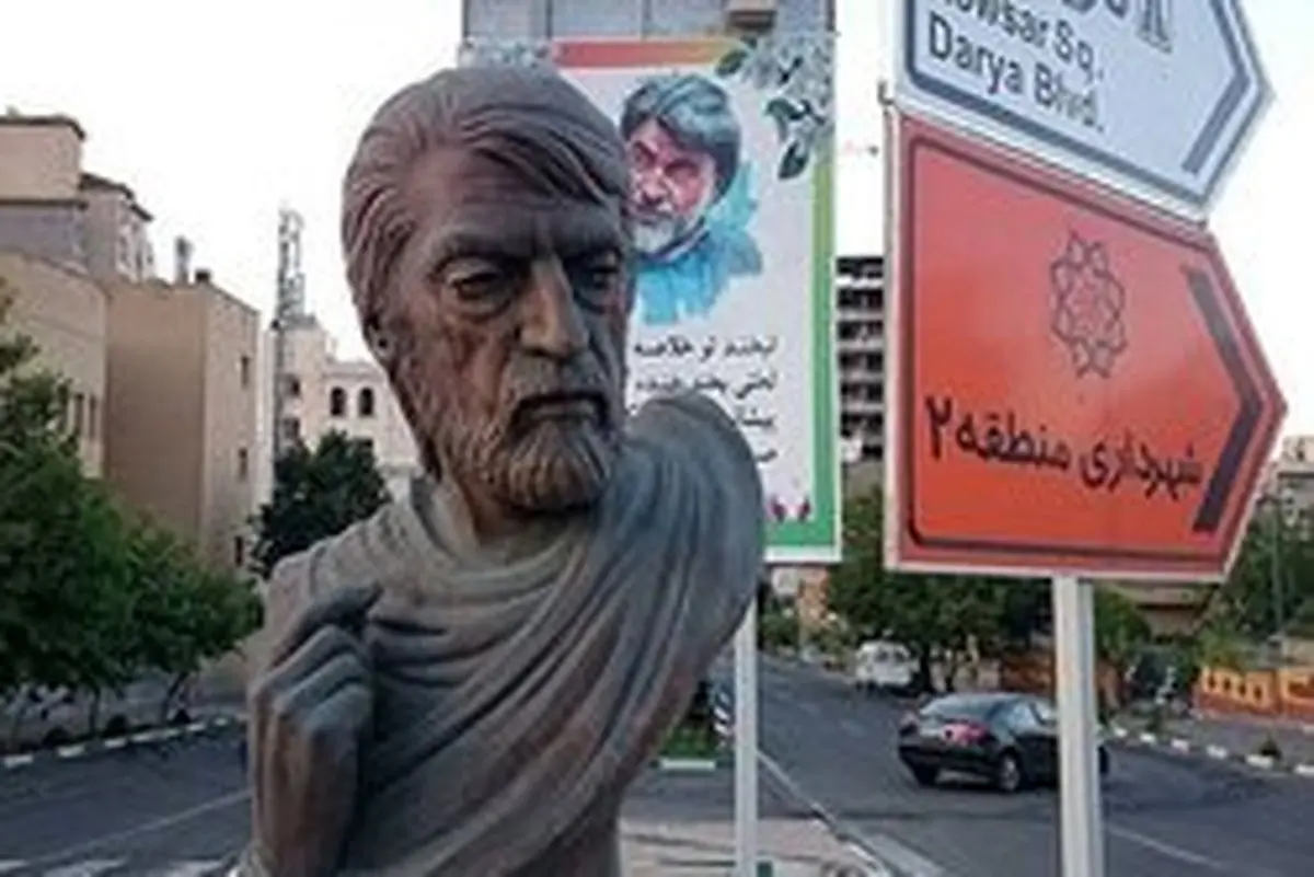 دزدها به سردیس قیصر امین‌پور هم رحم نکردند! + جزئیات