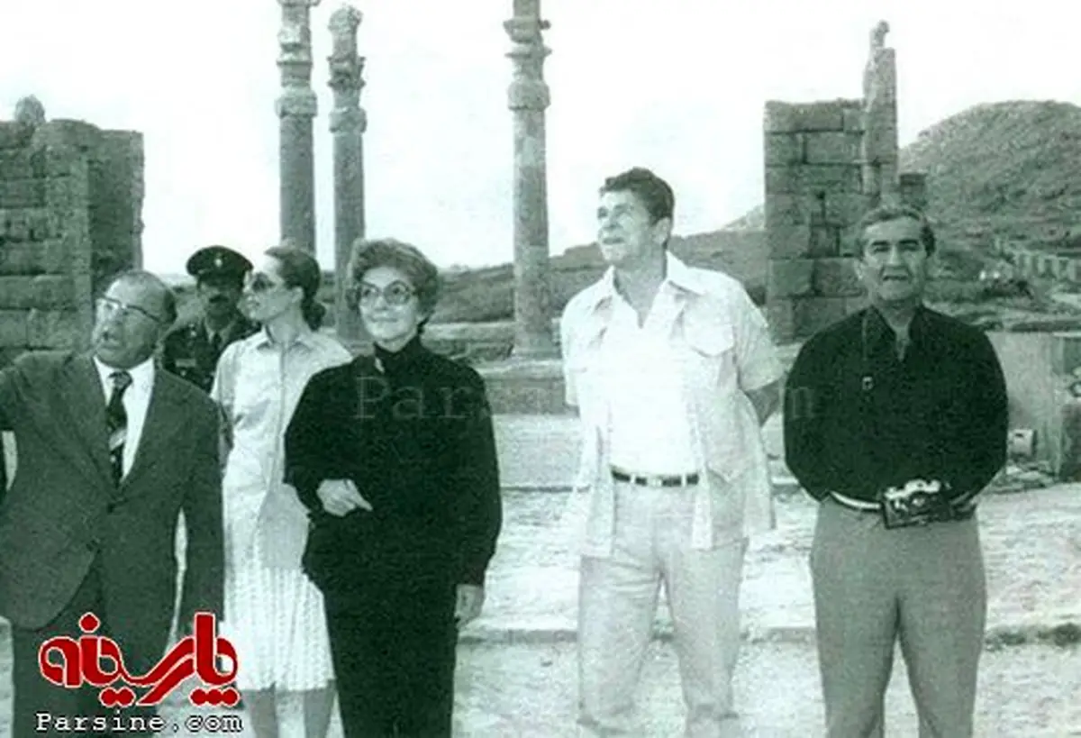 عکس:رونالد ریگان و همسرش در ایران!