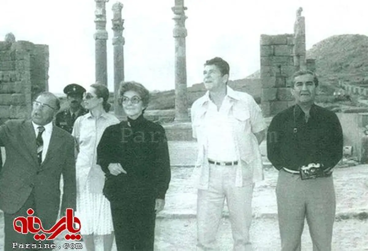 عکس:رونالد ریگان و همسرش در ایران!