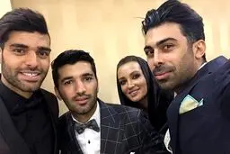 خانم بازیگر در جشن عروسی محسن مسلمان/ عکس