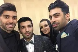 خانم بازیگر در جشن عروسی محسن مسلمان/ عکس