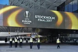 حاشیه های قهرمانی منچستری ها در لیگ اروپا/تصاویر