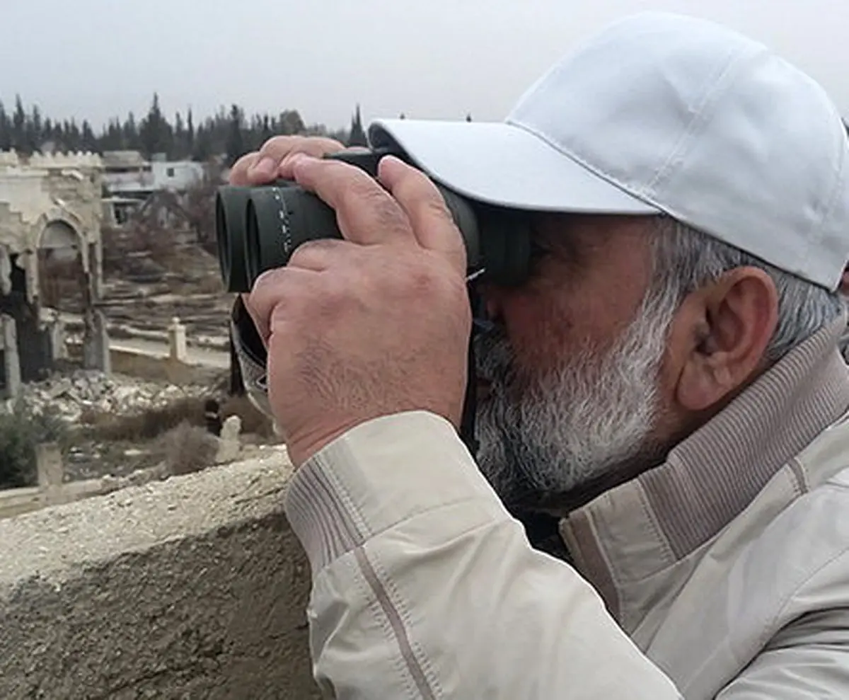 سفر سردار نقدی به سوریه/ عکس