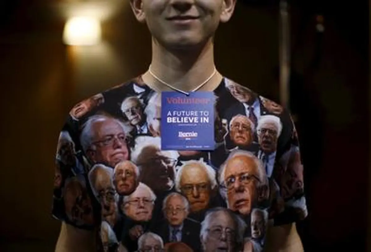 حامیان متفاوت سندرز/ تصاویر