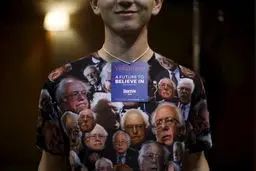 حامیان متفاوت سندرز/ تصاویر