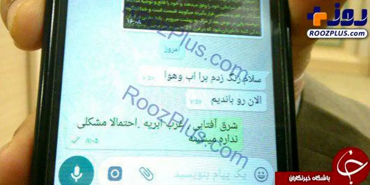 آخرین پیامک یکی از مسافران هواپیمای سقوط کرده/عکس