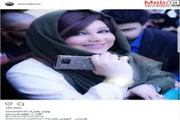 پوشش و میکاپ جدید بهنوش بختیاری در یک مراسم/ عکس