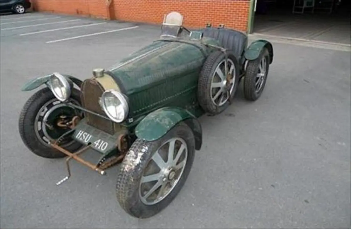 اولین خودروی بوگاتی جهان / عکس