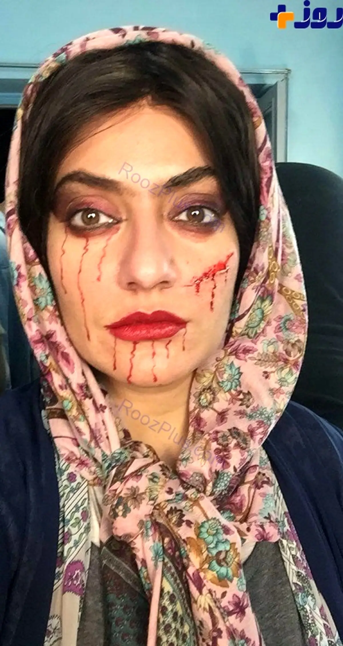 عکس وحشتناک از مهناز افشار