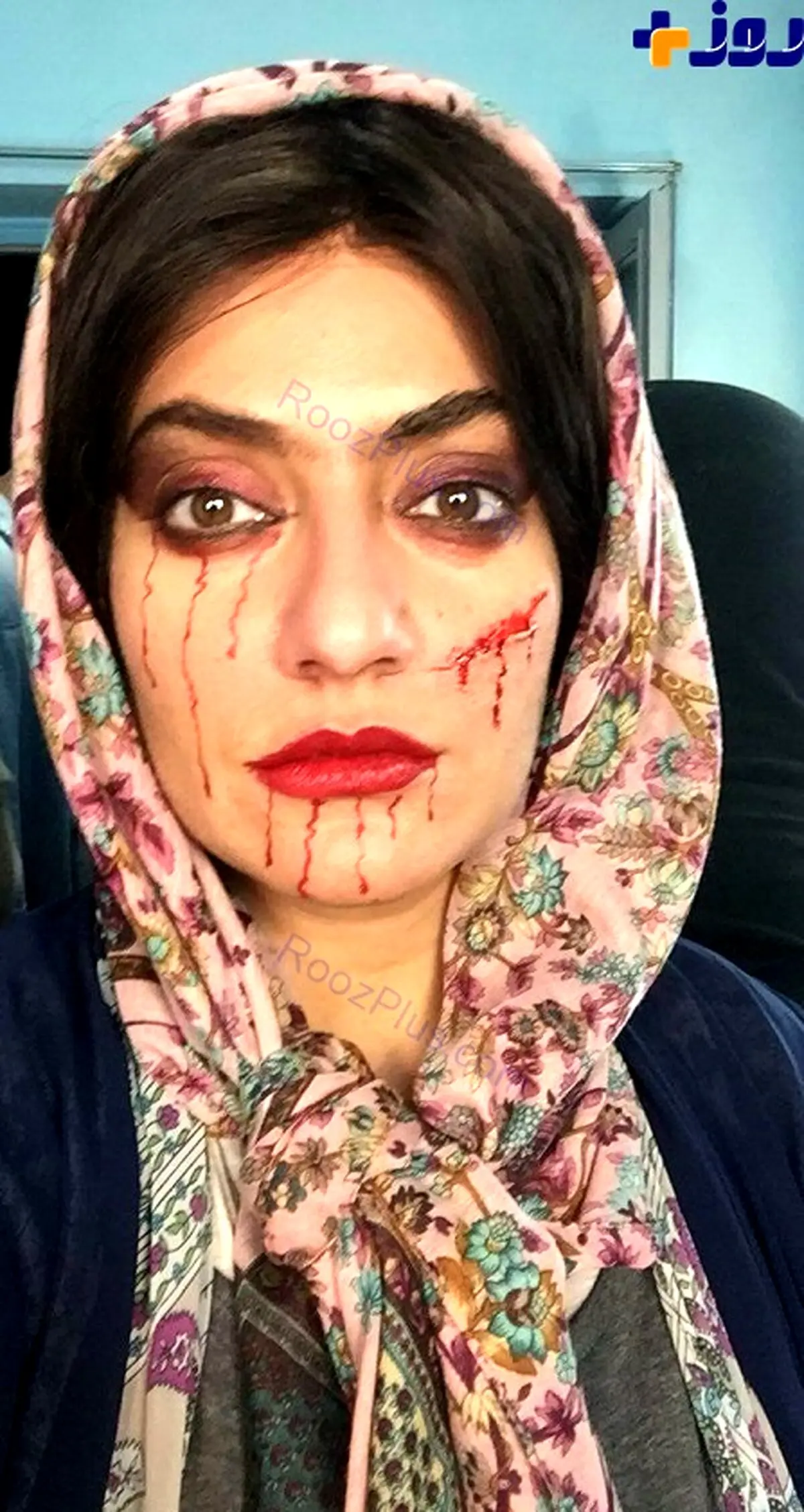 عکس وحشتناک از مهناز افشار