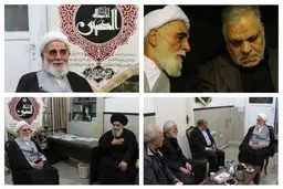 حضور ناطق‌نوری در مراسم روضه حزب موتلفه+عکس