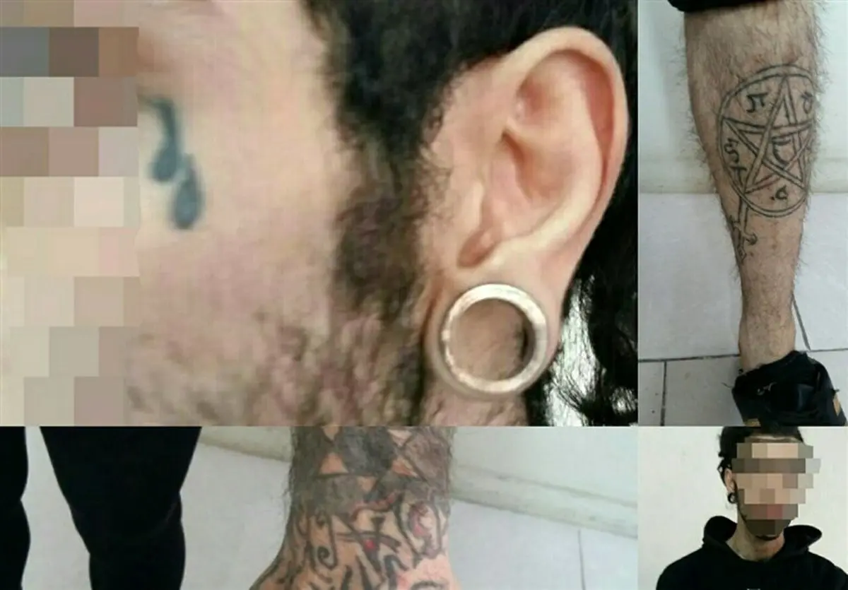 بازداشت ۱۳۵ دختر و پسر با شمایل شیطان‌پرستی در دماوند + عکس و جزئیات