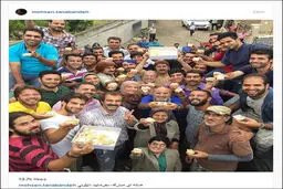 تبریک جالب محسن تنابنده به مناسبت توافق هسته ای /عکس