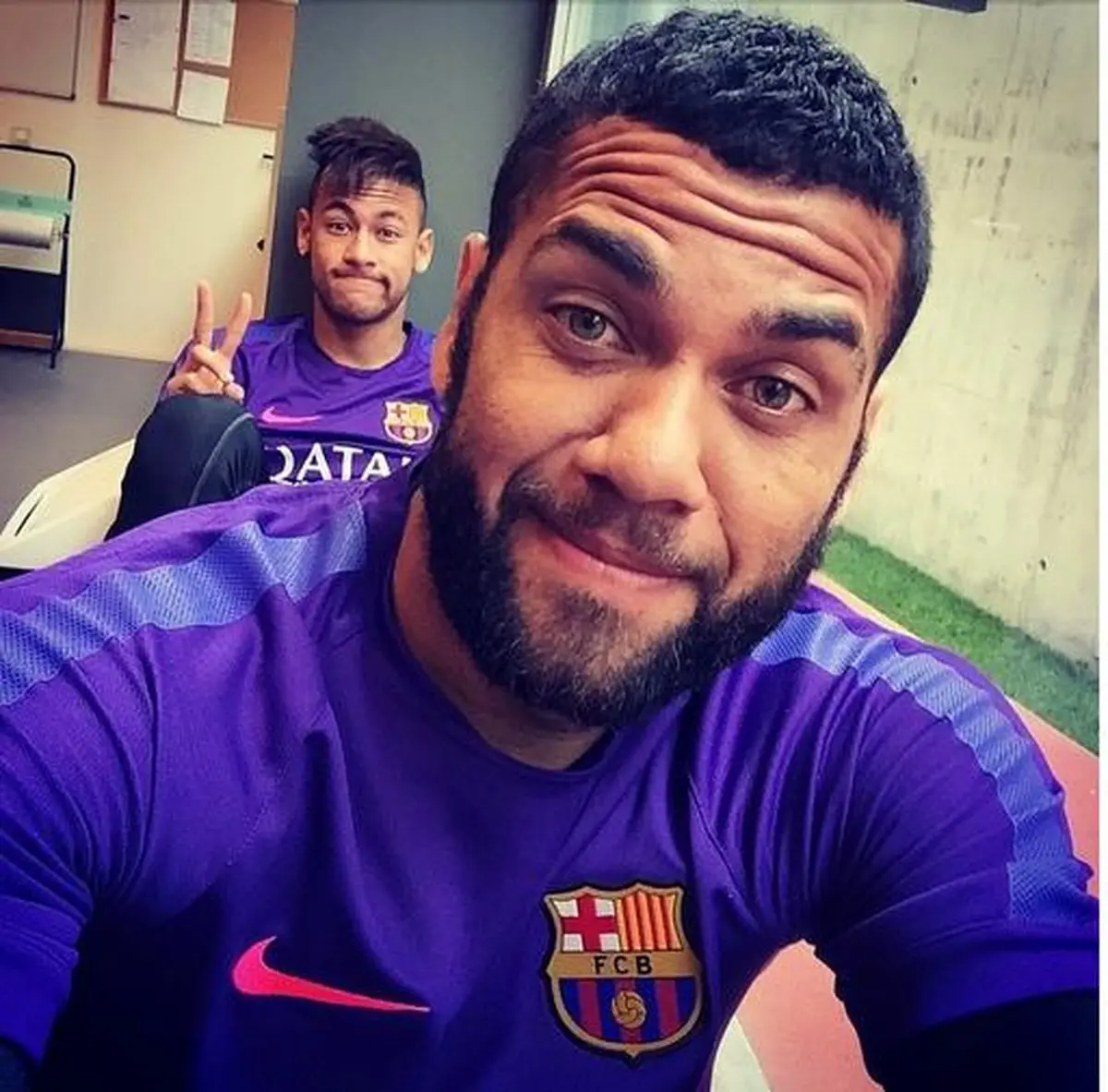 سلفی 2 ستاره خوشحال بارسا (عکس)