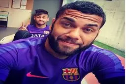 سلفی 2 ستاره خوشحال بارسا (عکس)