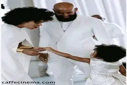 عکس /تبریک دختر بیانسه  به خاله اش