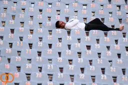 عکس جالب از تماشاگر پرشور فوتبال ستارگان!/عکس