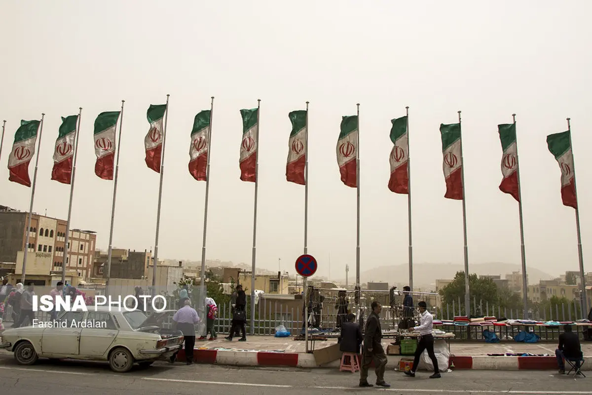 تصاویری از آلودگی هوای سنندج