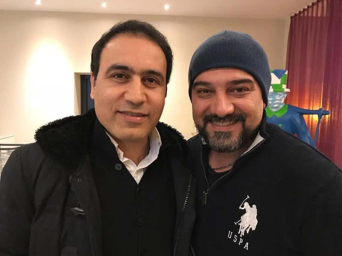 دیدار برزو ارجمند با موشک هامبورگ/عکس