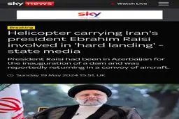 تصاویر بازتاب گسترده سانحه هوایی در رسانه های خارجی