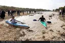 زاینده‌رود دوباره پر آب شد/تصاویر