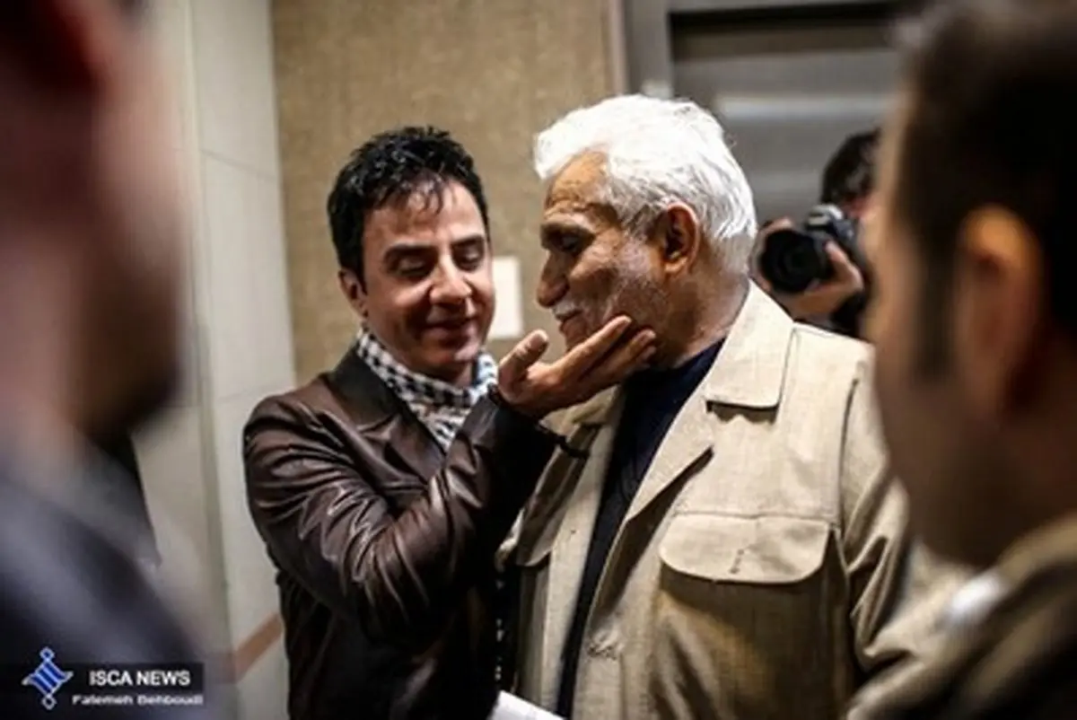 عیادت هنرمندان از مرتضی پاشایی/ تصاویر