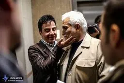 عیادت هنرمندان از مرتضی پاشایی/ تصاویر