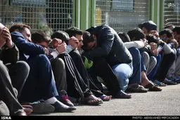 سارقان بزرگ تهران در دام پلیس /گزارش تصویری