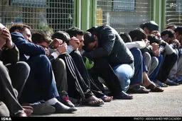 سارقان بزرگ تهران در دام پلیس /گزارش تصویری