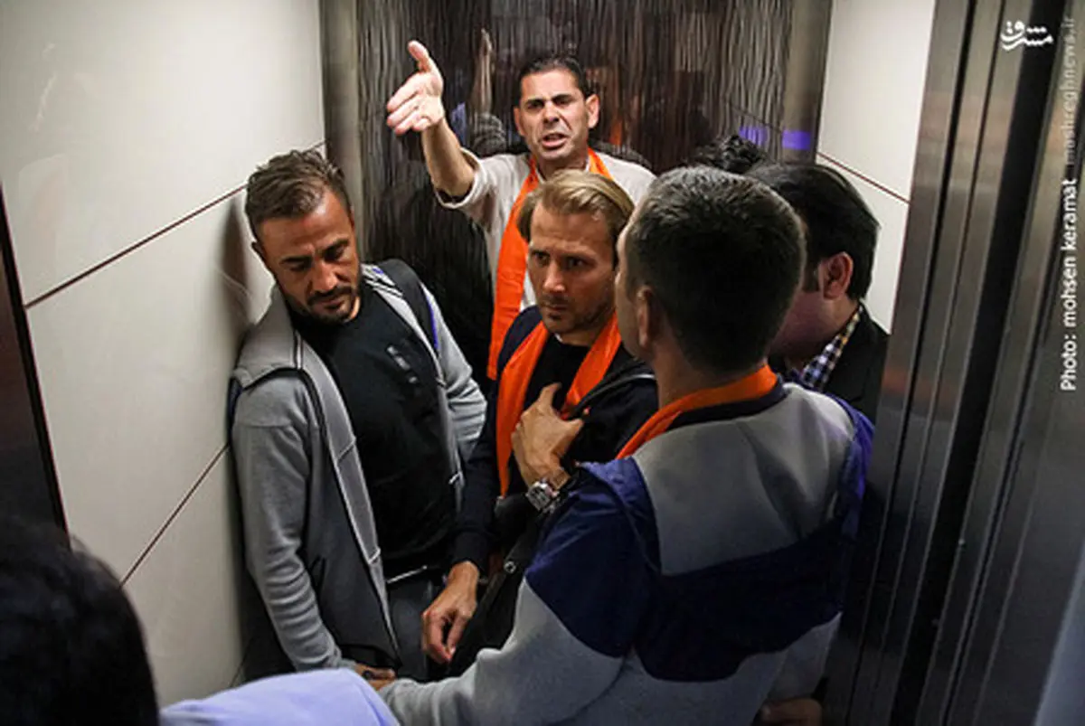 خشم ستاره اسپانیایی در فرودگاه امام(ره) / عکس