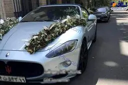 ماشین عروس چند میلیاردی در تهران!/عکس