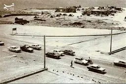 خیابان میرداماد در سال 1354/ عکس