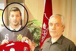 چشمان غیرعادی،پف کرده و قرمز بازیکن جدیدپرسپولیس/عکس