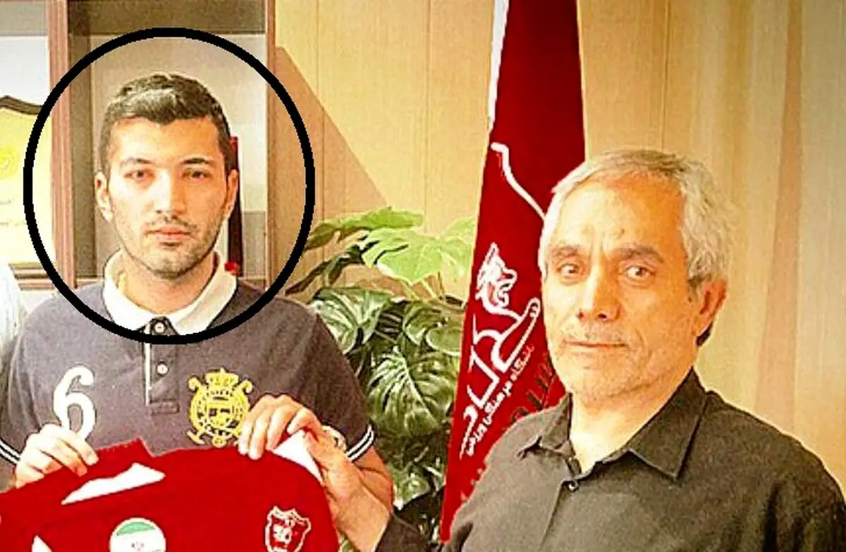 چشمان غیرعادی،پف کرده و قرمز بازیکن جدیدپرسپولیس/عکس