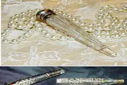 تصویری تاریخی از شیشه اشک!