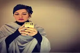 سلفی مهناز افشار با استایل متفاوتش