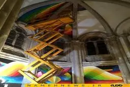 تبدیل کلیسا به پیست اسکیت!+تصاویر