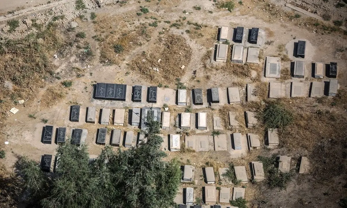 تصاویر هوایی از مناطق زلزله زده کرمانشاه