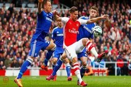 توقف شاگردان مورینیو برابر آرسنال/تصاویر