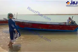 تیپ متفاوت «الناز شاکردوست» لب ساحل!/ عکس