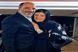 عكس عاشقانه امير جعفري و همسرش