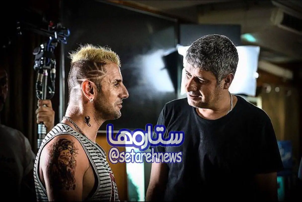 تیپ و ظاهر عجیب امین حیایی در فیلم جدید کاهانی/عکس