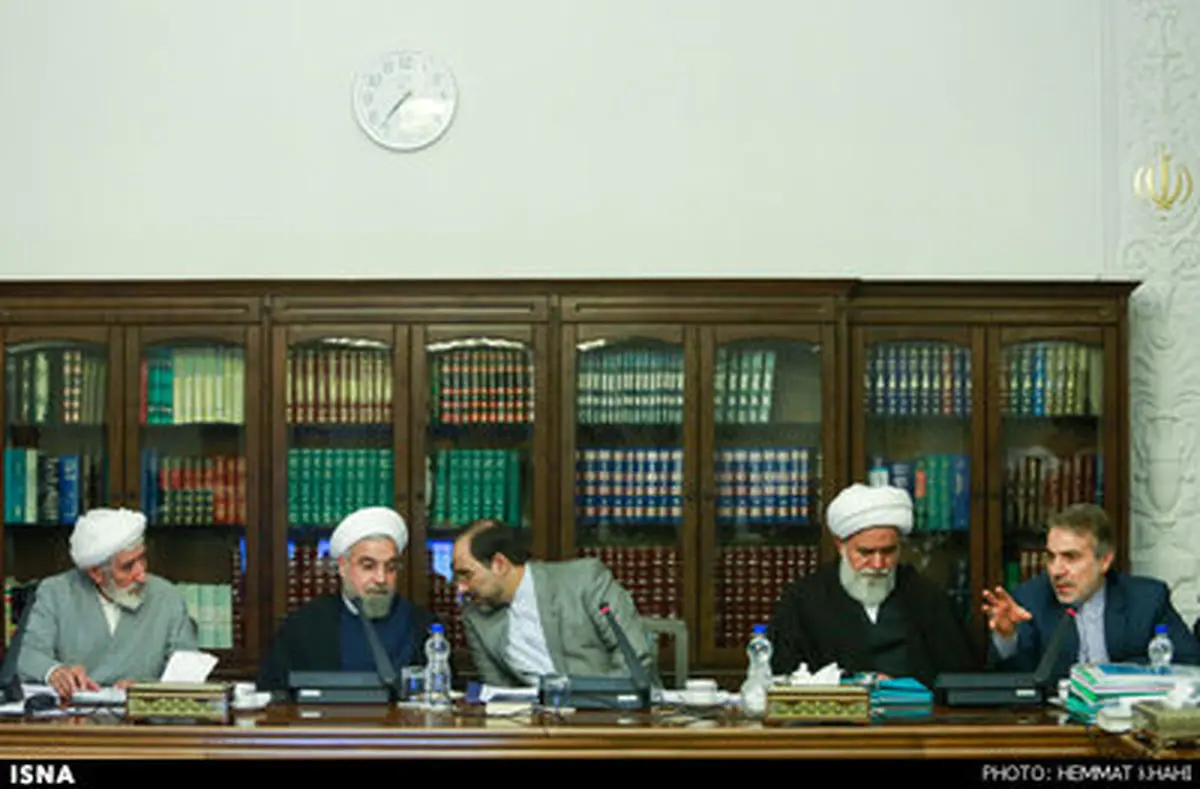 حاشیه های تصویری جلسه شورای عالی انقلاب فرهنگی به ریاست رییس جمهور